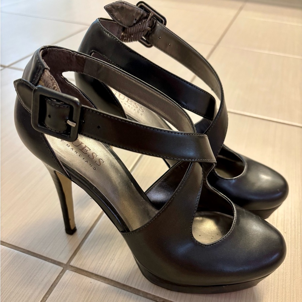 Guess Steel Blue Women's Heels